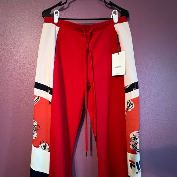 Fila x Desiderata | track flare pant with front slit nwt - Picture 8 of 11